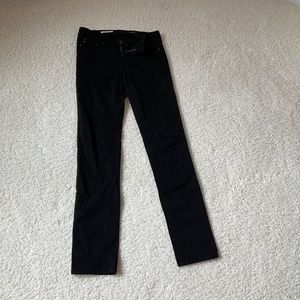 AG ankle black jeans